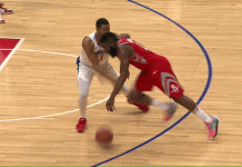 James Harden Takes Wes Johnson Pride With A Crazy Cross Over