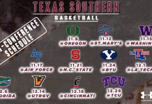 Texas Southern Tigers Non-Conference Basketball Schedule